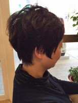 ポート(PORT)&nbsp;ゆるフワショート×上品プリカール◎20代30代40代50代