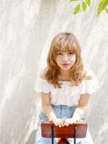 オーブ ヘアー ニーナ 麻生店(AUBE HAIR nina)&nbsp;【外国人風】元気な夏のビタミンスタイル☆