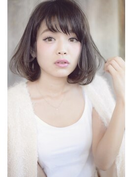 クロム バイ リエット(Chlom by Lietto) Chlom ☆透明感ブルースモーキーボブ　TEL 0364574337