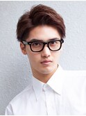 AFLOAT《矢田菜津紀》メンズビジネスショート◎メガネ似合う髪型