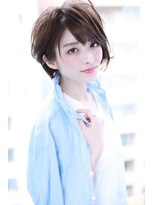 シーラス バイクラウドゼロ(Cirrus by Cloud zero) 大人可愛いナチュラル小顔ショートボブ【Cirrus by Cloud zero】