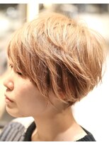 ヘア デザイン リスク(HAIR DESIGN RISK)&nbsp;【RISK高橋勇太】ホワイトグレージュアンニュイクールショート
