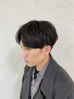 カモン(CAMON) メンズカルマパーマ×メンズセンターパート