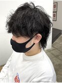 メンズカット/ショートウルフ/マッシュ/ツーブロック/クセ毛