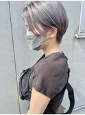 ラベンダーグレージュ ハイトーンカラー