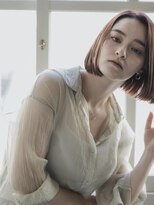 クラスコウベ 三宮店(Krass kobe) ショートヘア 大人ガーリー チョコレートカラー