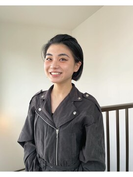 ナループロア ハチ(Nalu pu loa hachi) ボブパーマ/黒髪パーマ/切りっぱなしボブ/ショートボブ