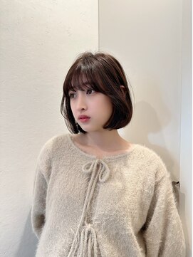 ロンドフルール 大宮東口(Lond fleur) 韓国風ボブ×グレーベージュ