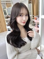 アフロートリノ(AFLOAT Leino)&nbsp;大人可愛い韓国ヘア　レイヤーカット　顔まわりカット　前髪#