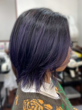 スピア 向ヶ丘遊園店(SPEA) ウルフ×根本空けハイブリーチ紫