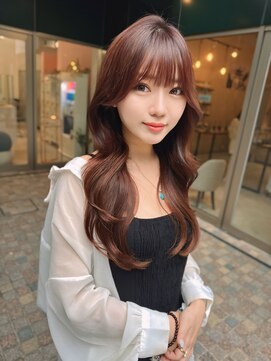 クム(kumu) 【kumu】韓国風レイヤー/下ろしぱっつん/栄/名古屋