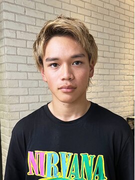 アイティー バイ アルバム 中野店(IT by ALBUM) 短髪オーガニックカラーノンジアミンカラーマッシュ_ba492461