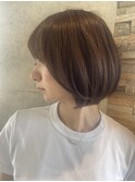 大人ショートボブ