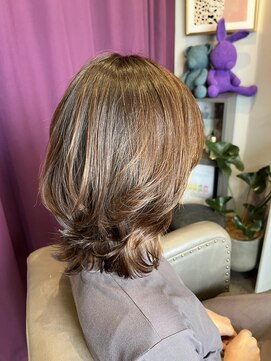 ソフ(soph) エレガント可愛い外はねミディアムレングス