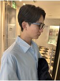 メンズカット、ハンサムショート