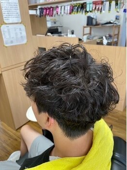 髪屋ヨッチ(yocchi)の写真/髪質/クセを見極めたパーマが好評！忙しい朝でもセットが楽に!スタイリング方法などもレクチャーします◎