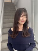 ロング/レイヤーボブ髪質改善縮毛矯正白髪ぼかしショート韓国