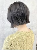 <耳かけボブ大人ボブコンパクトボブ切りっぱなしボブOL30代40代3