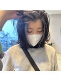 ＠くすみブルー
