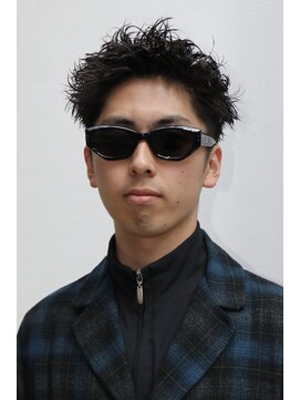 ヘアカロン 熊本本店(Hair CALON) メンズショートパーマスパイキーショートパーマ熊本下通