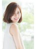 艶髪カラーリタッチ(白髪染め可）＋カット＋ハホニコTR ￥10450