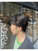 バレッタ(Barretta by neolive)&nbsp;フェザーパーマ/フェザーショート/センターパート/メンズカット