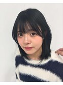 レイヤーボブ×ブラック