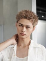 フィフス トウキョウ (fifth TOKYO) 渋谷スパイキーショートパーマブリーチWカラーメンズショート