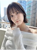 《20代30代》☆大人艶グレージュ×外ハネミディアムスタイル☆