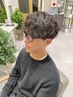 【期間限定】メンズカット+メンズ特殊パーマ+眉毛カット￥11000円