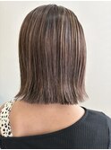 30代40代◎髪質改善ハイライト×透明感グレージュ