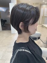 アッシュ 仙川店(Ash)&nbsp;前髪なしショートハンサムショートショートヘア30代40代50代60代