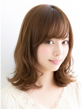 ユーフォリア 銀座本店(Euphoria) 山村/銀座ゆるふわボブ/ゆるふわパーマボブパーマミディアムヘア