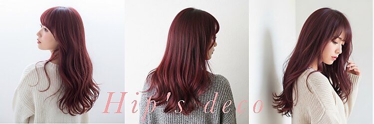 ヒップスデコ(Hip's deco)のサロンヘッダー