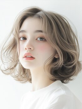 アベックプレジール 海老津店(AVEC PLAISIR)の写真/海老津で人気のSalon[AVEC PLAISIR海老津店]ふんわり揺れる毛先が女性らしさUP!毎朝のスタイリングも楽に☆