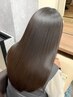 似合わせカット×髪質改善カラー×高濃度水素トリートメント×頭皮洗浄ケア◎