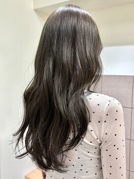 オリーブベージュ透明感カラーナチュラルブラウン/natsuki 金山