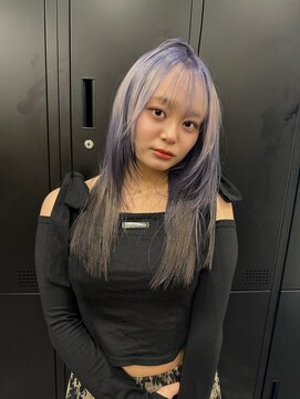 ヌル 神宮前店(Null) オーダーメイド/ケアブリーチカラー/セクションカラー/姫ウルフ