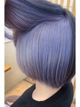 マルキーズ 可部店(marquise) インナーカラー/ラベンダー【安佐北区】