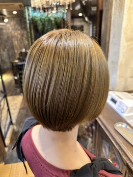 ヘアー クリエイト カルバリ(HAIR CREATE Calbari) 柔らか◎オリーブベージュ