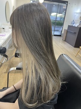 ラック 津田沼(LUCK) オリーブベージュ/インナーカラー/ミルクティーベージュ