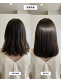 ツヤ髪 髪質改善ストレートボブ