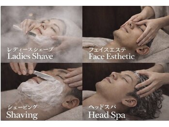 LILY by髪を切るお店LEOの写真/産毛オフでワントーン明るい肌へ。メイクのりが変わる理容師のお顔そり。毎朝の鏡が楽しみになる感動体験
