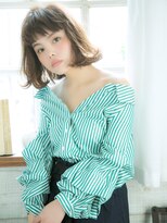 ロンド ブランシュ 錦糸町北口(Lond blanche)&nbsp;【LondBlanche】くせ毛風外ハネミディアムボブ