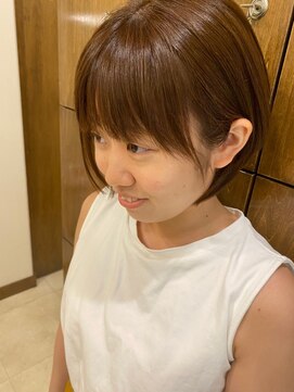 ヴァンカウンシル 豊橋店(Van Council) 小顔に見せちゃう◎耳かけショートボブ☆