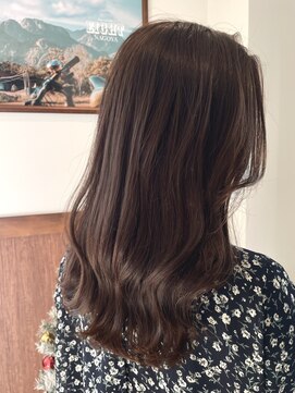 エイトナゴヤ 名駅店(EIGHT nagoya) 【EIGHT nagoya】アッシュベージュ/大人巻き/流れるレイヤー