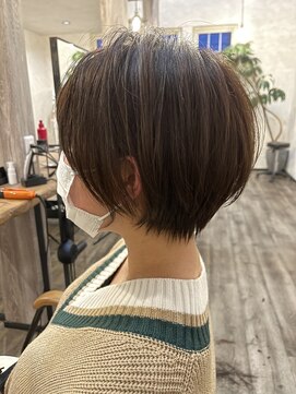 フィーカ(fika) 丸みショート　ハマショート