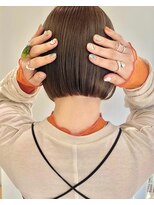 ハル 南平岸(HARU)&nbsp;ベージュカラーのミニボブ