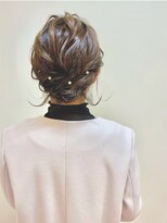 ディア(.eer)&nbsp;"* ボブアレンジ *" // 編み込み × シニヨン × アップスタイル