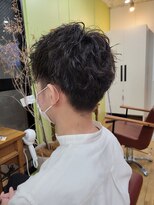 ギフト ヘアーデザイン(gift hair design) ベリーショート×ツイストスパイラルパーマ
